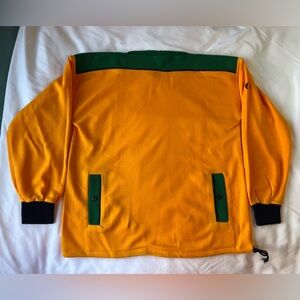 RARE Vintage 70s 80s HANG TEN NWOT sweater pullover size M Yellow Green